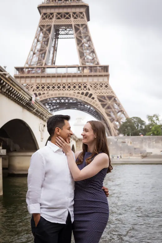 Photograph from the Couple — Bir-Hakeim, day session in Paris by Anna