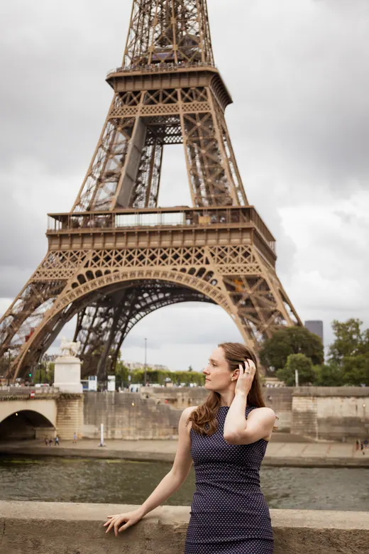 Photograph from the Couple — Bir-Hakeim, day session in Paris by Anna