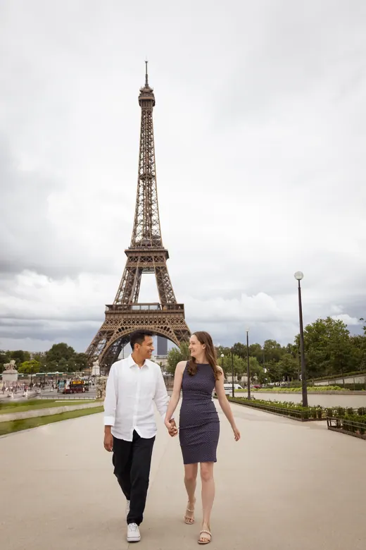Photograph from the Couple — Bir-Hakeim, day session in Paris by Anna