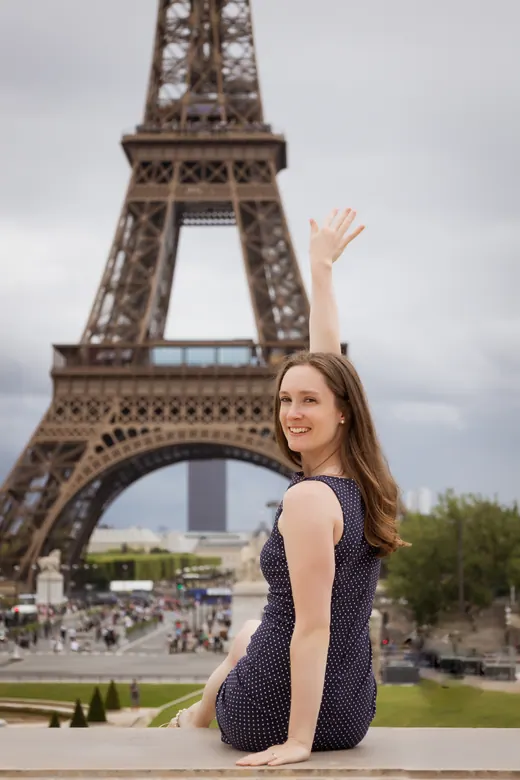 Photograph from the Couple — Bir-Hakeim, day session in Paris by Anna