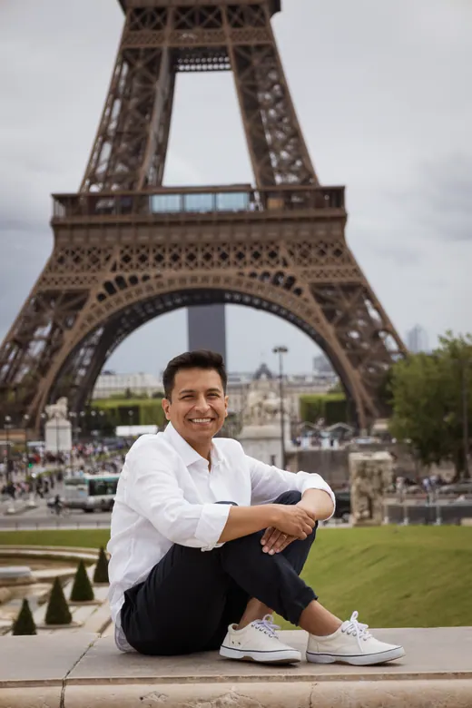 Photograph from the Couple — Bir-Hakeim, day session in Paris by Anna