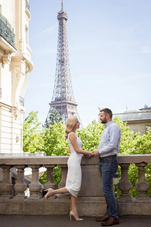 Photograph from the Couple — Trocadéro, day session in Paris by Anna