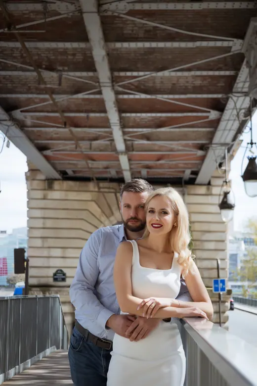 Photograph from the Couple — Trocadéro, day session in Paris by Anna
