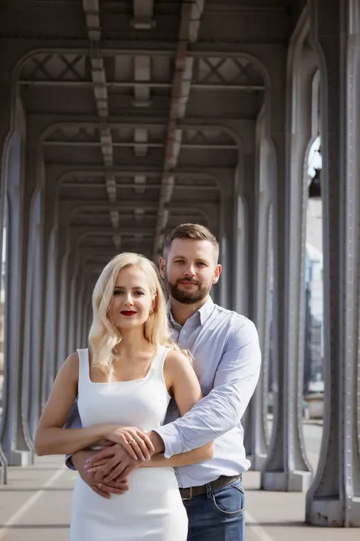 Photograph from the Couple — Trocadéro, day session in Paris by Anna