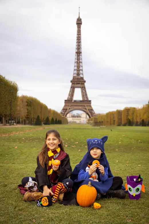 Photograph from the Family — autumn & pumpkins session in Paris by Anna
