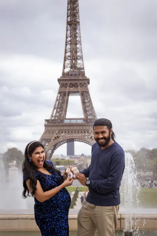 Photograph from the Family — picnic, bridge session in Paris by Anna
