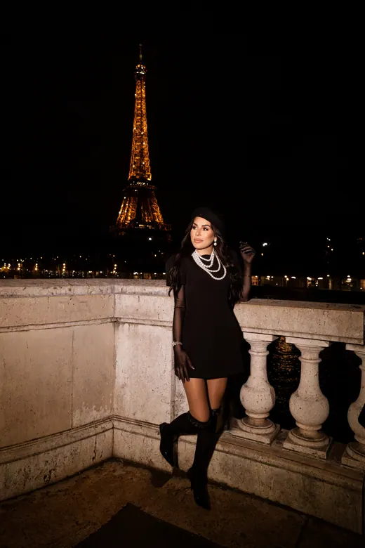 Solo portrait session in Paris by Anna