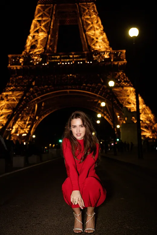 Photograph from the Brown skirt — dusk to dark session in Paris by Anna