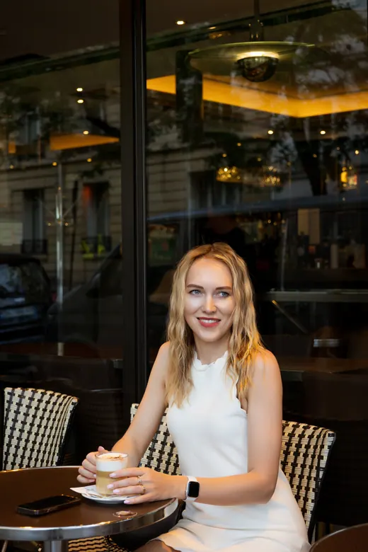 Photograph from the Striped top — Trocadéro session in Paris by Anna