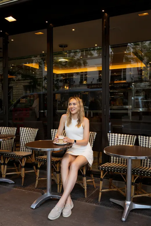 Photograph from the Striped top — Trocadéro session in Paris by Anna