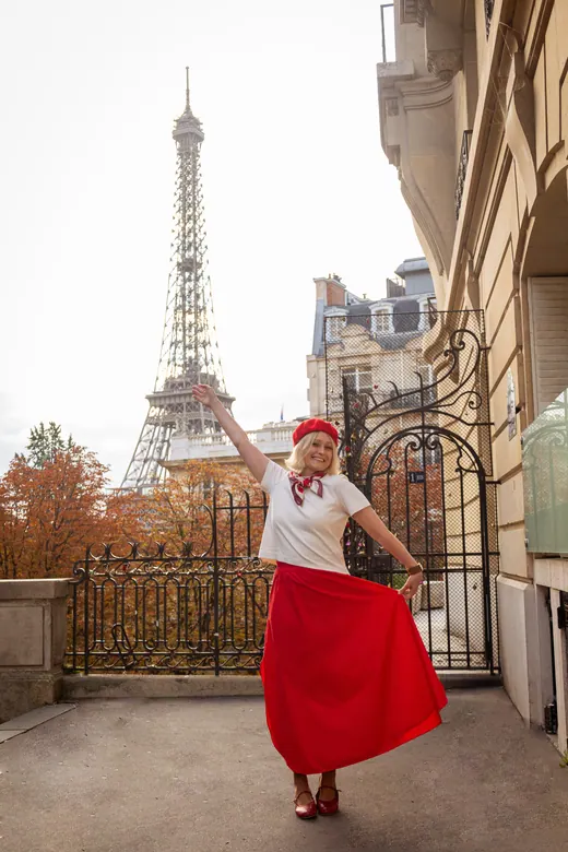 Solo portrait session in Paris by Anna
