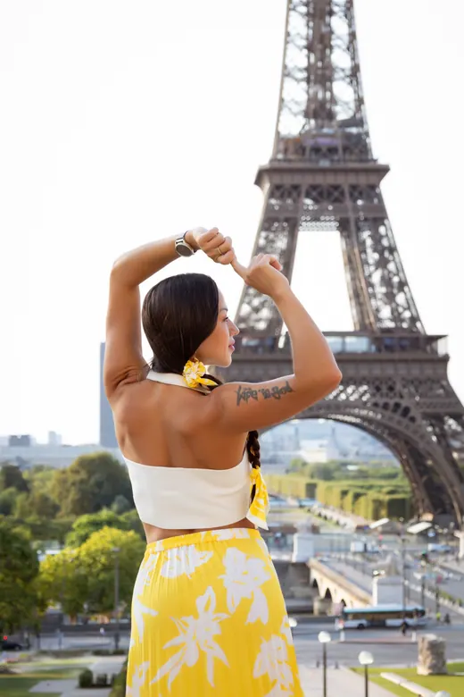 Photograph from the Yellow skirt — day session in Paris by Anna