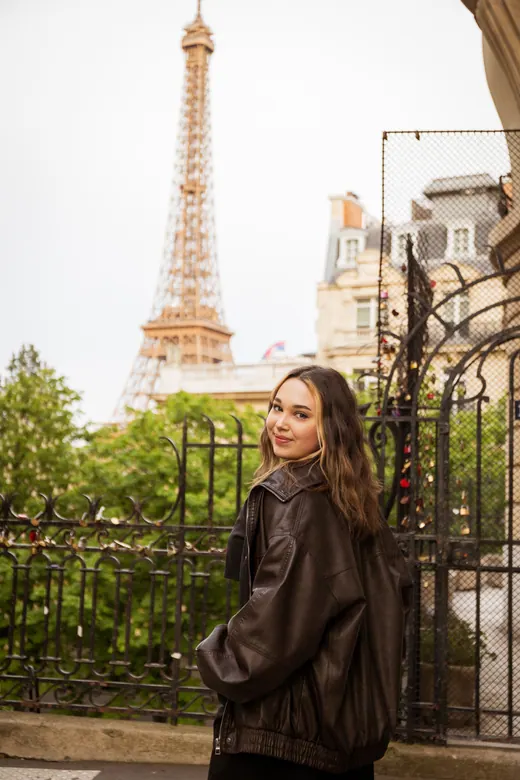 Photograph from the Leather jacket — day session in Paris by Anna