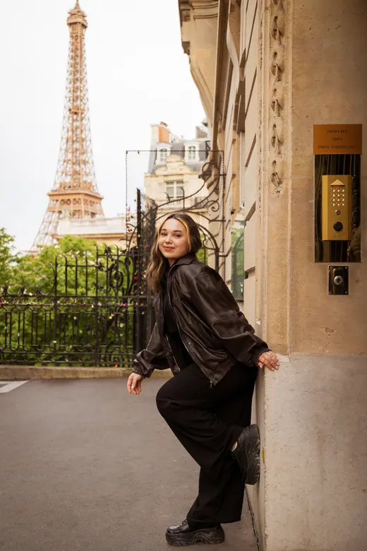 Photograph from the Leather jacket — day session in Paris by Anna