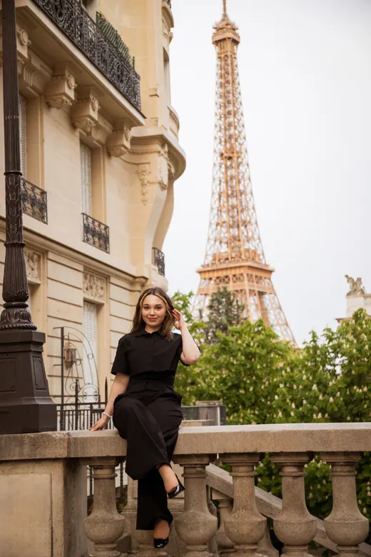 Photograph from the Leather jacket — day session in Paris by Anna