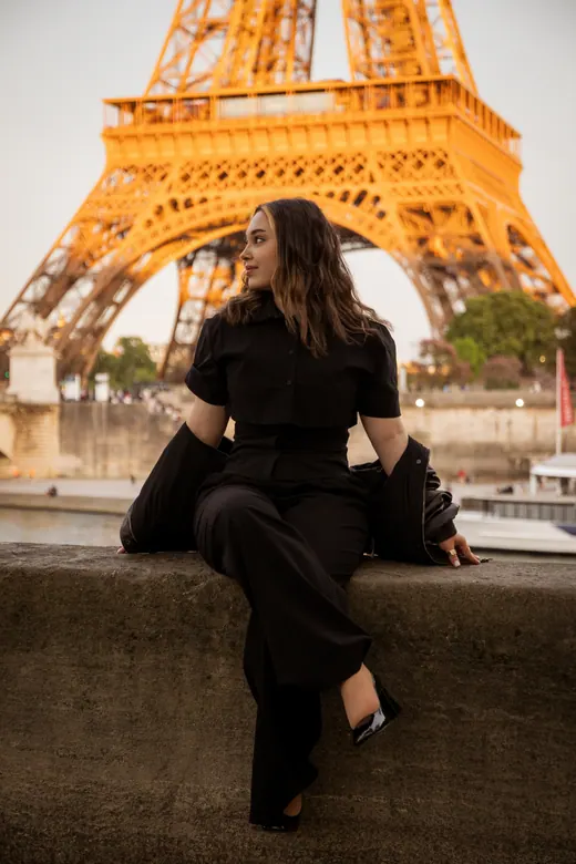Photograph from the Leather jacket — day session in Paris by Anna