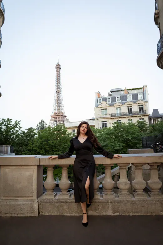 Photograph from the Proposal — Trocadéro session in Paris by Anna