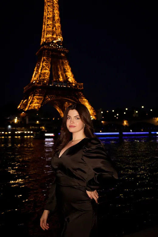 Photograph from the Proposal — Trocadéro session in Paris by Anna