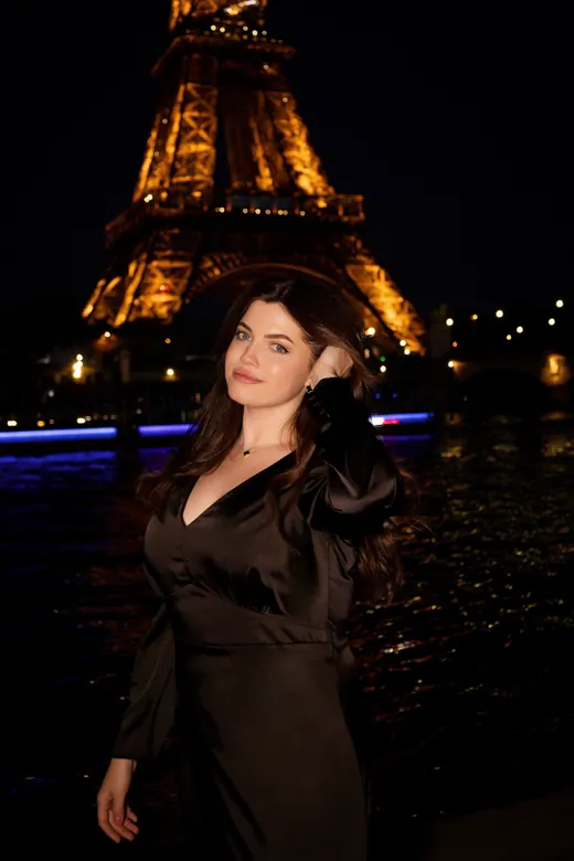 Photograph from the Proposal — Trocadéro session in Paris by Anna