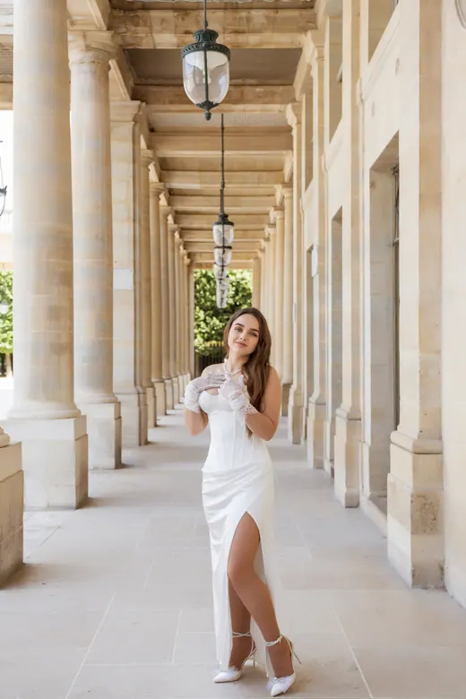 Photograph from the Wedding — Trocadéro & street session in Paris by Anna